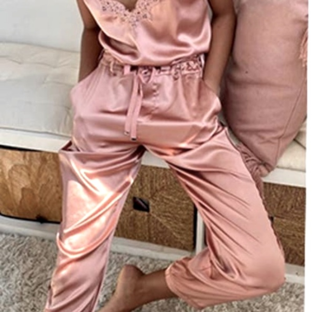 CAMI NYC SILK JOGGERS